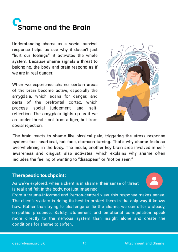 NEW! Attachment & Shame: A Companion Handbook for Counsellors and Clients - Image 2