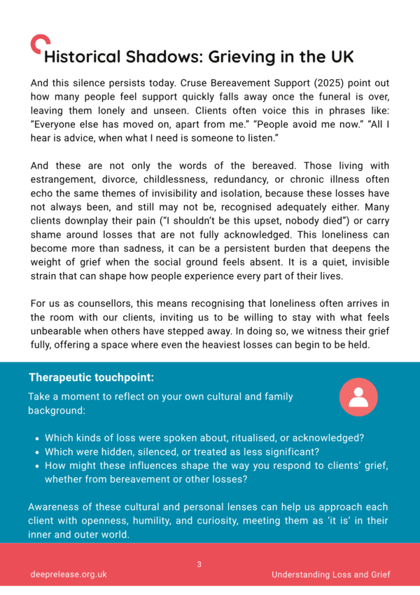 NEW! Understanding Loss and Grief: A Companion Handbook for Counsellors and Clients - Image 3